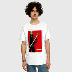 Футболка оверсайз мужская The Shining, цвет: белый — фото 2