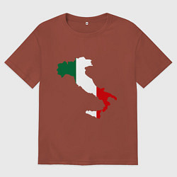 Мужская футболка оверсайз Италия (Italy)