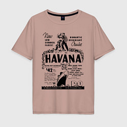 Мужская футболка оверсайз Havana Cuba