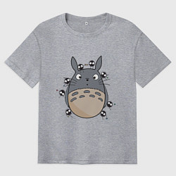 Мужская футболка оверсайз Тоторо