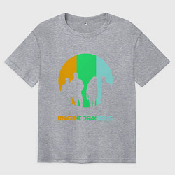 Мужская футболка оверсайз Imagine Dragons: Evolve