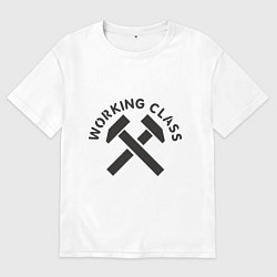 Мужская футболка оверсайз Working class
