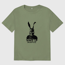 Мужская футболка оверсайз Wake Up 28:06:42:12