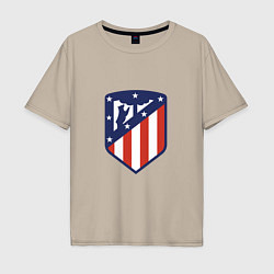 Мужская футболка оверсайз Atletico Madrid