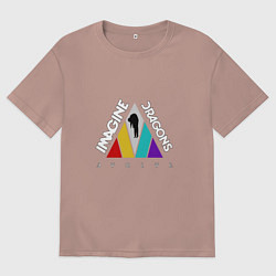 Мужская футболка оверсайз Imagine Dragons: Evolve