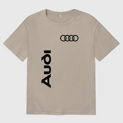 Мужская футболка оверсайз Audi Style