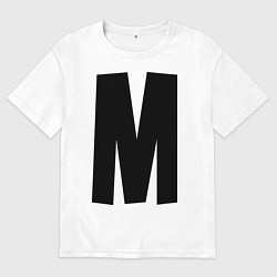 Мужская футболка оверсайз Мы(М)