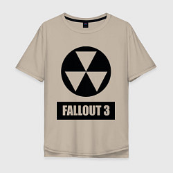 Мужская футболка оверсайз Fallout 3