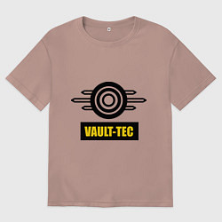 Мужская футболка оверсайз Vault-tec