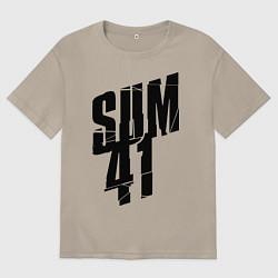 Мужская футболка оверсайз Sum Forty One