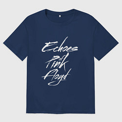 Мужская футболка оверсайз Echoes of Pink Floyd