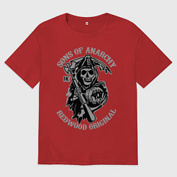 Мужская футболка оверсайз Sons of Anarchy: Redwood Original