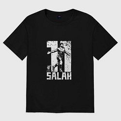 Футболка оверсайз мужская Salah 11, цвет: черный