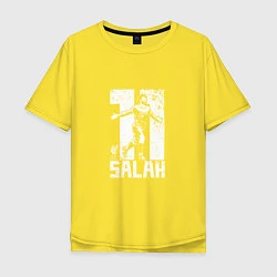 Футболка оверсайз мужская Salah 11, цвет: желтый
