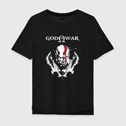 Футболка оверсайз мужская God of War: Kratos, цвет: черный