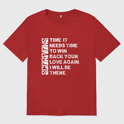 Мужская футболка оверсайз Scorpions - Still loving you