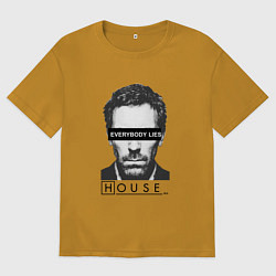 Мужская футболка оверсайз Everyboy Lies