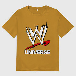 Мужская футболка оверсайз WWE universe