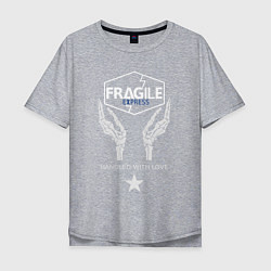 Футболка оверсайз мужская Fragile Express, цвет: меланж