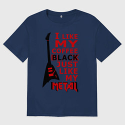 Мужская футболка оверсайз Mindless Self Indulgence - Coffee black