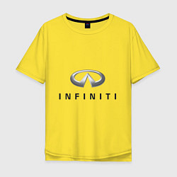 Мужская футболка оверсайз Logo Infiniti