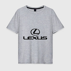 Мужская футболка оверсайз Lexus logo