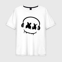 Мужская футболка оверсайз Marshmello Music