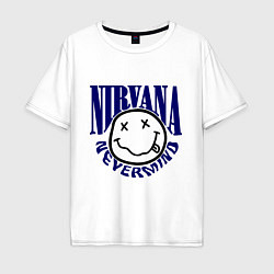 Мужская футболка оверсайз Nevermind Nirvana