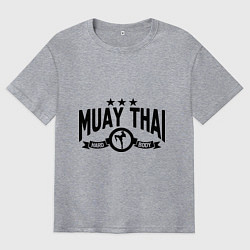 Мужская футболка оверсайз Muay thai boxing