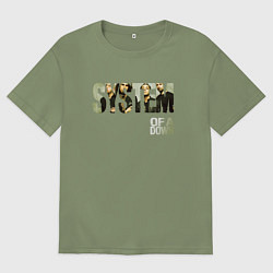 Мужская футболка оверсайз System of a Down