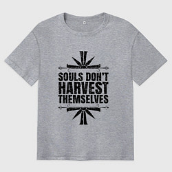 Мужская футболка оверсайз Harvest Themselves