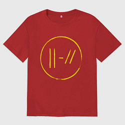 Мужская футболка оверсайз Twenty One Pilots: Trench