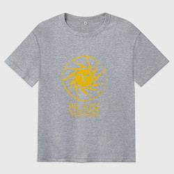 Мужская футболка оверсайз Praise The Sun