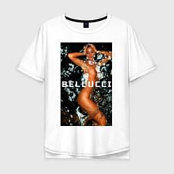 Мужская футболка оверсайз Monica Bellucci: Water