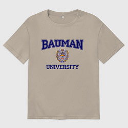 Мужская футболка оверсайз BAUMAN University
