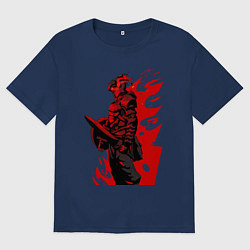 Мужская футболка оверсайз Убийца гоблинов