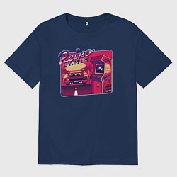 Мужская футболка оверсайз Ретро Игры