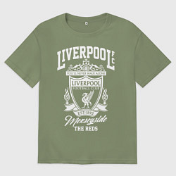 Мужская футболка оверсайз Liverpool: Est 1892