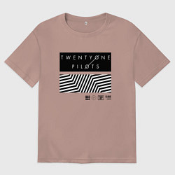 Мужская футболка оверсайз TOP: Geometry