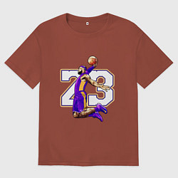 Мужская футболка оверсайз Леброн Джеймс