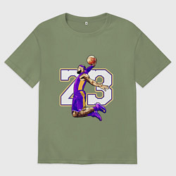 Мужская футболка оверсайз Леброн Джеймс