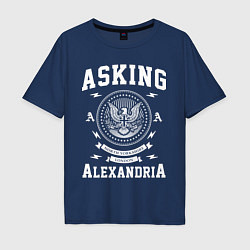 Мужская футболка оверсайз Asking Alexandria: USA