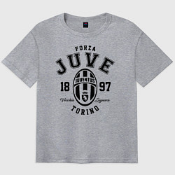 Футболка оверсайз мужская Forza Juve 1897: Torino, цвет: меланж