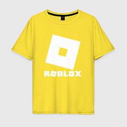 Футболка оверсайз мужская ROBLOX, цвет: желтый