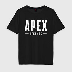 Футболка оверсайз мужская Apex Legends, цвет: черный
