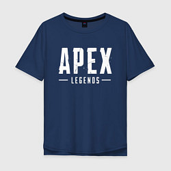 Футболка оверсайз мужская Apex Legends, цвет: тёмно-синий