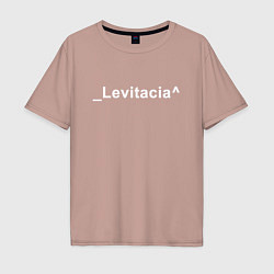 Мужская футболка оверсайз Levitacia