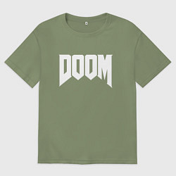 Мужская футболка оверсайз DOOM