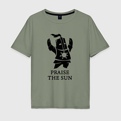 Футболка оверсайз мужская Praise the Sun, цвет: авокадо