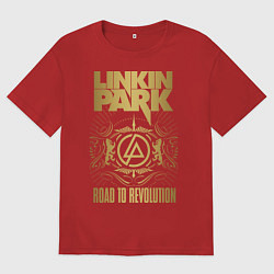 Мужская футболка оверсайз Linkin Park: Road to Revolution